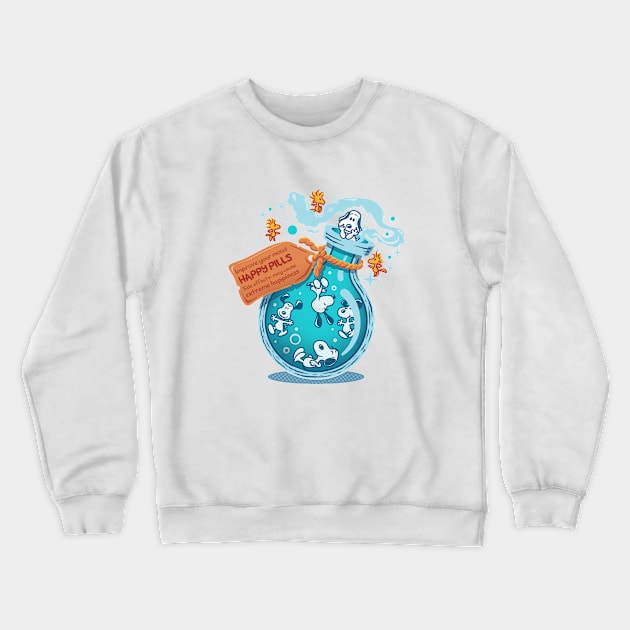 Happy Pills Crewneck Sweatshirt by eriondesigns